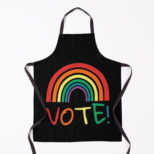 Item preview, Rainbow Vote Equal Rights Social Justice Liberal Voting designed and sold by thegoodplan.