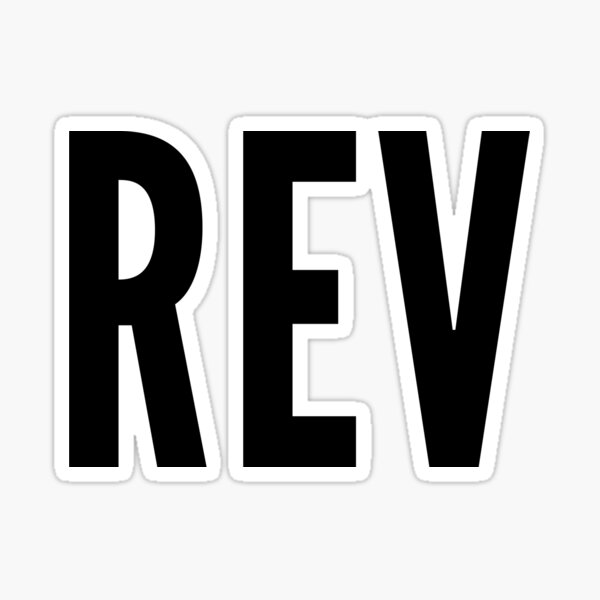 Rev Sticker