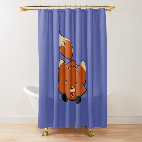 Foxy Shower Curtains for Sale