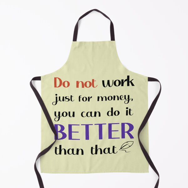 Item preview, work thought quote designed and sold by EclairVanilla.