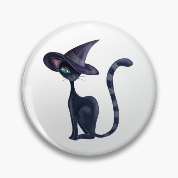Item preview, Witch's cat designed and sold by Ana Milojević.