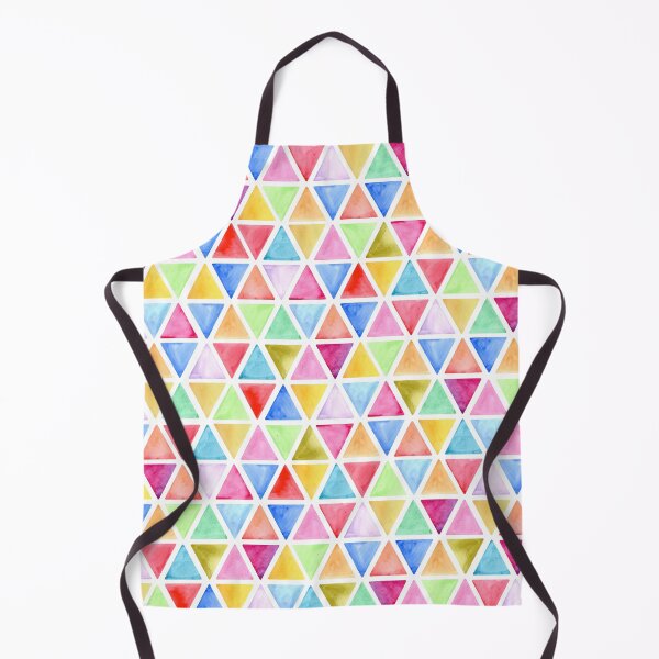 Item preview, Watercolor multi-colored triangles designed and sold by Olga Shashok.