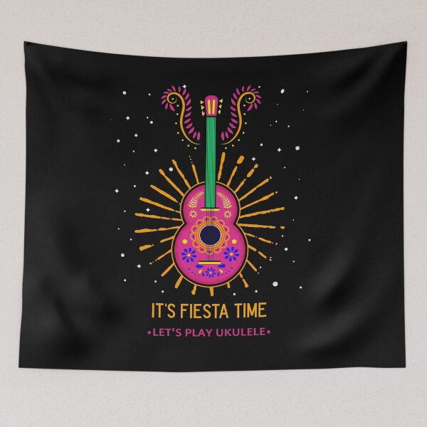 Item preview, Ukulele- It's Fiesta Time, Let's Play Ukulele  designed and sold by joabaj.
