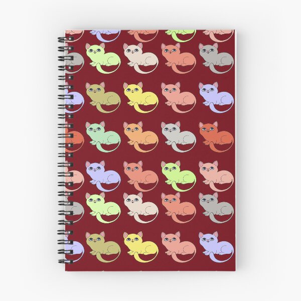 Item preview, funny sweet little cats colored animal abstrast print designed and sold by NikaAstra.