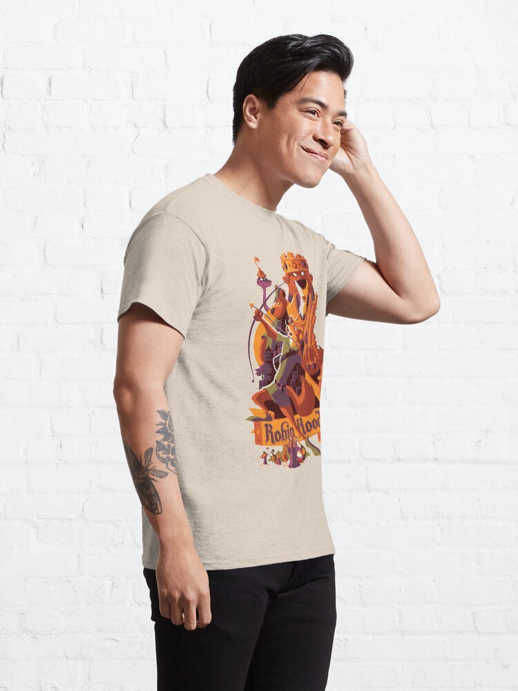 Alternate view of Robin hood cartoon merch Classic T-Shirt