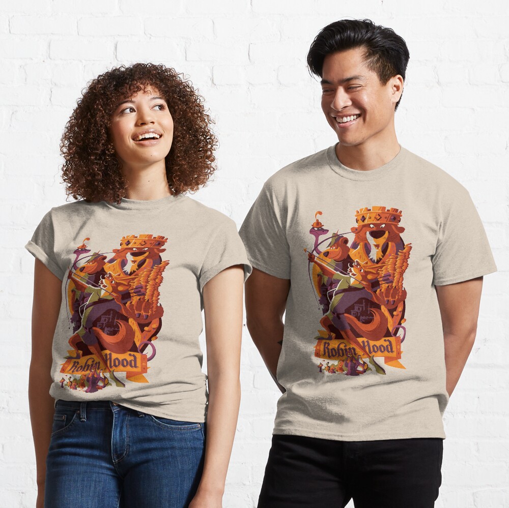 Robin hood cartoon merch Classic T-Shirt