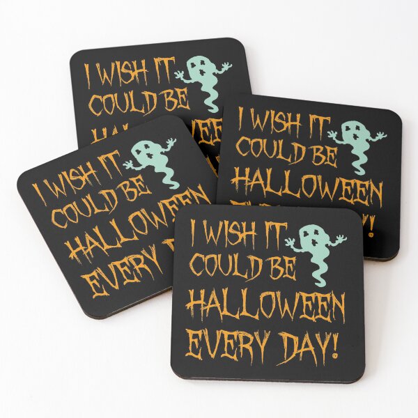 Item preview, I wish it could be Halloween every day! designed and sold by zombiehamster.