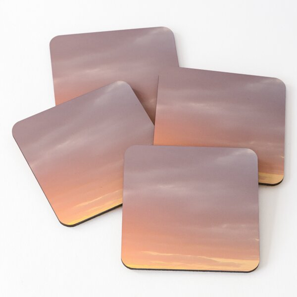 Item preview, Cloudy, Spanish summer sunset - greys, pinks, orange, yellow designed and sold by JellyBeenzz.