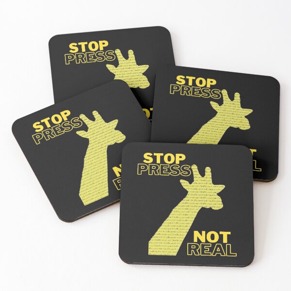 Item preview, Giraffes Not Real Stop Press!!  designed and sold by DesignsofNote.