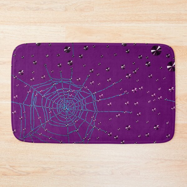 Item preview, Purple Halloween spider web designed and sold by GlamourChick.