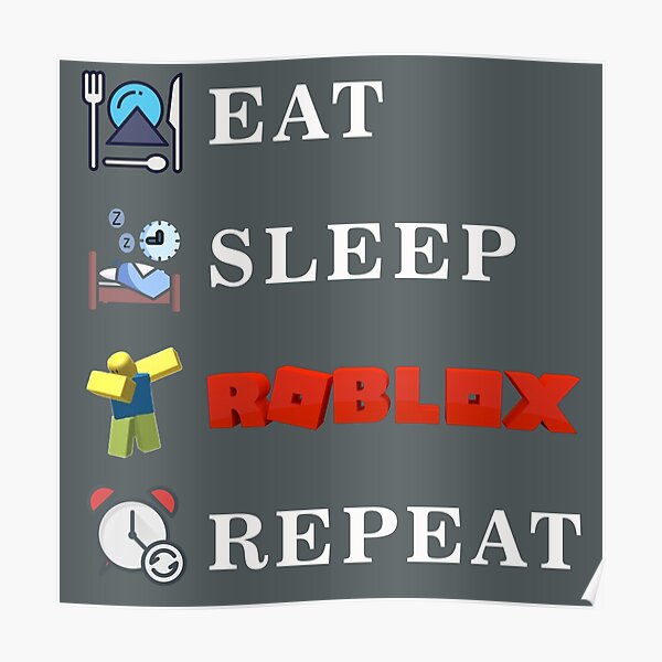 Roblox Posters Redbubble - head admin tag griffinscream roblox