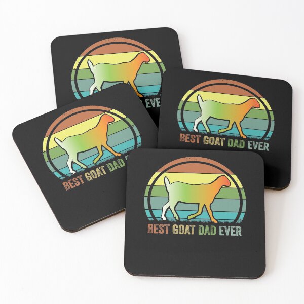 Item preview, Goat Owner Gift Golden Black Goat Dad Mom designed and sold by abcxyzsma.