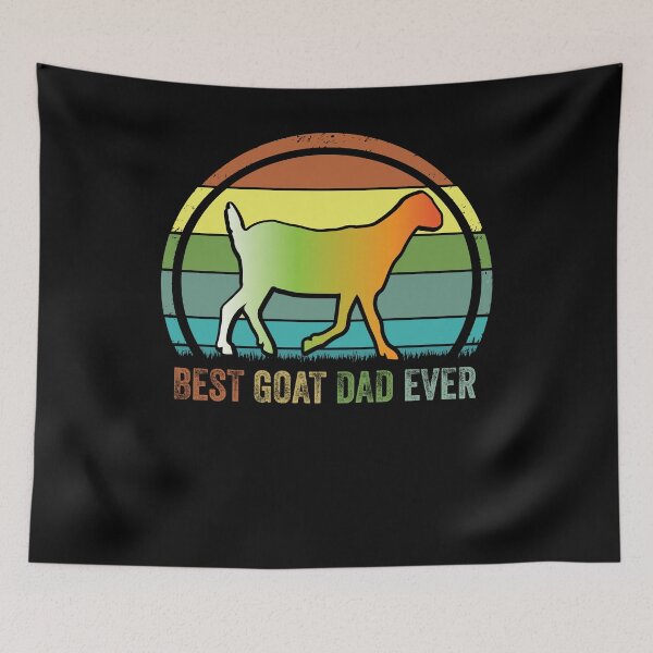 Item preview, Goat Owner Gift Golden Black Goat Dad Mom designed and sold by abcxyzsma.