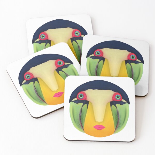 Item preview, Green-billed toucan designed and sold by artofnivas01.