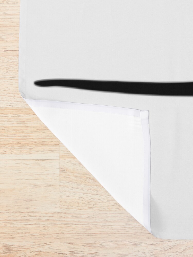 Alternate view of Bearded Dragon Reptile Silhouette Shower Curtain