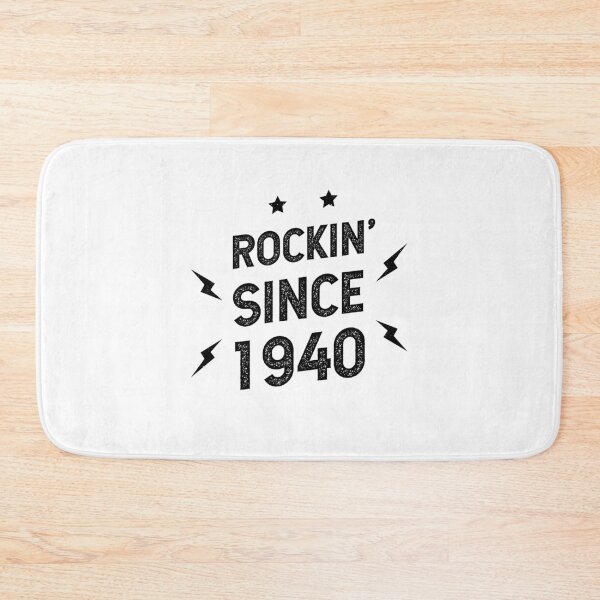 Item preview, Gift for 80 Year Old: Classic Rock 1940 80th Birthday designed and sold by DiogoCalheiros.