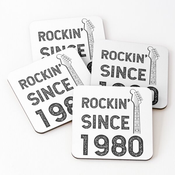Item preview, Gift for 40 Year Old: Classic Rock 1980 40th Birthday designed and sold by DiogoCalheiros.