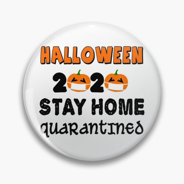 Item preview, Halloween 2020 quarantined pumpkin Glowing Pumpkins Stay Home designed and sold by YoungTo.