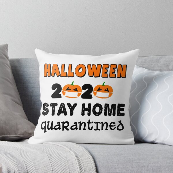 Item preview, Halloween 2020 quarantined pumpkin Glowing Pumpkins Stay Home designed and sold by YoungTo.