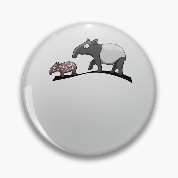 Item preview, Tapir Family Mother Mom and Baby Mothers Day Tapir designed and sold by Skizzenmonster.