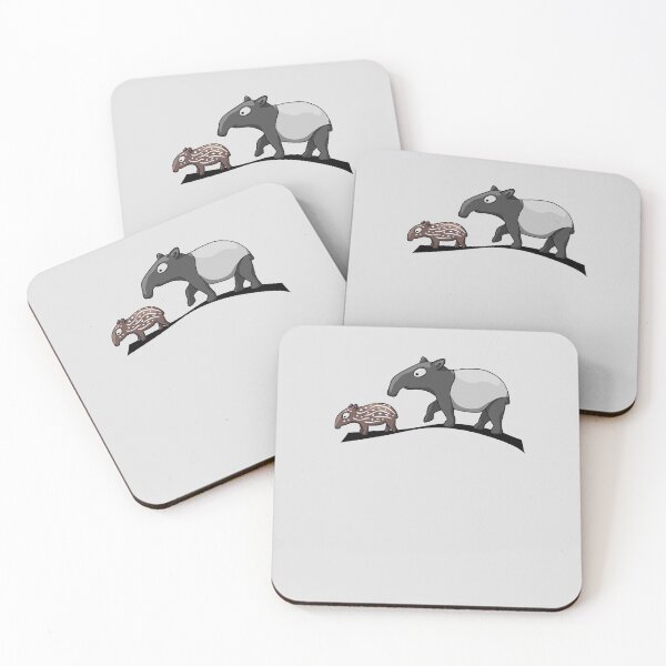 Item preview, Tapir Family Mother Mom and Baby Mothers Day Tapir designed and sold by Skizzenmonster.