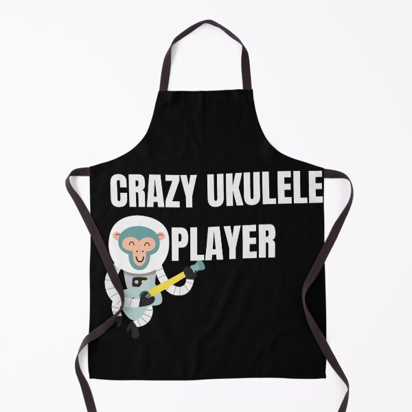 Artikelvorschau, Ukulele - Verrückter Ukulelenspieler entworfen und verkauft von joabaj.