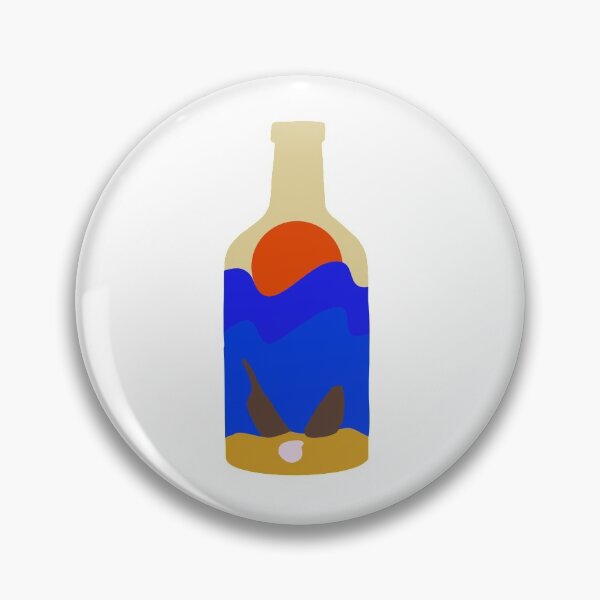 Item preview, Sunken ship on the bottom of a bottle designed and sold by gruthepidgeon.