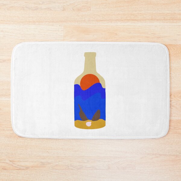 Item preview, Sunken ship on the bottom of a bottle designed and sold by gruthepidgeon.