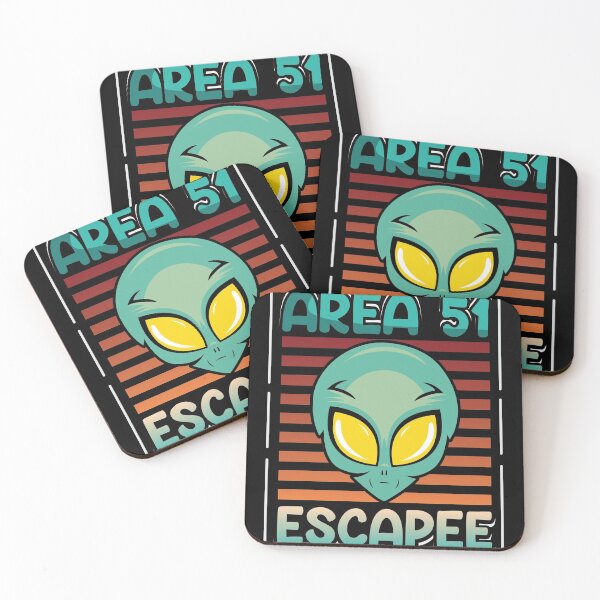 Item preview, Alien Area 51 escapee funny shirt design designed and sold by Grinover.