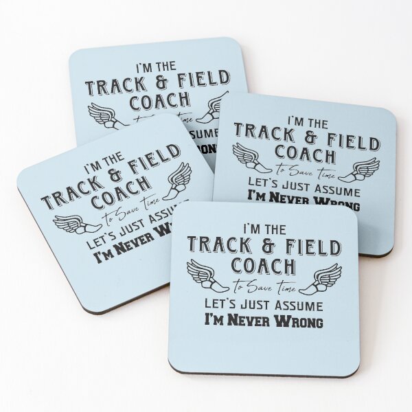Item preview, Track And Field Coach Gift designed and sold by VibrantGifts.