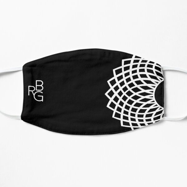 RBG Ruth Bader Ginsburg Flat Mask