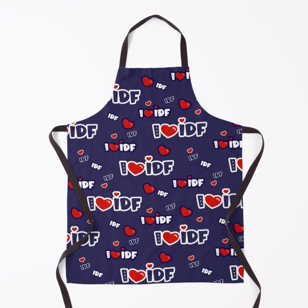 Item preview, I Hart IDF designed and sold by MeLoveIsrael.