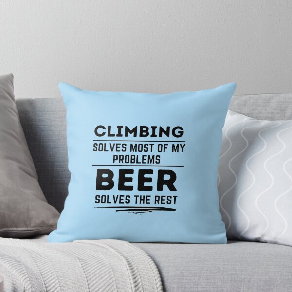 Item preview, 'Beer & Climbing' design designed and sold by Crimp Merch.