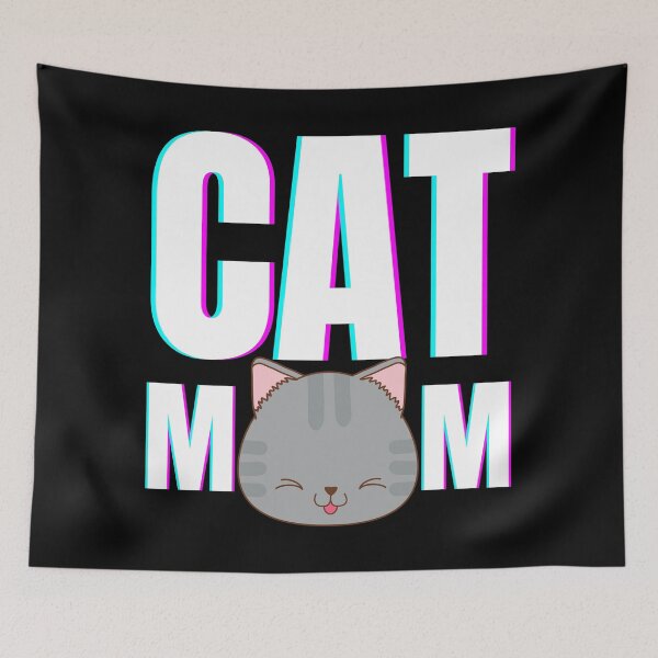 Item preview, Cat Mom (Cat Head Edition) designed and sold by Nathalie Aynié.