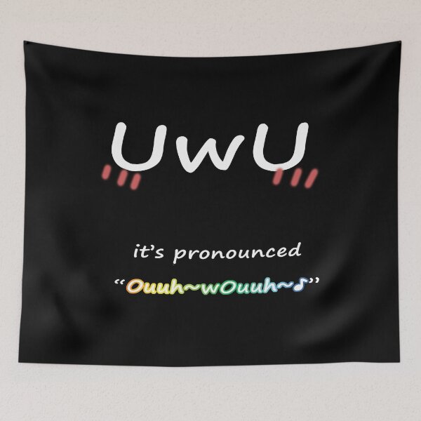 Item preview, UwU  pronunciation designed and sold by Luxpenta.