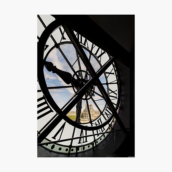 Item preview, Louvre from Orsay Clock Paris designed and sold by Weston  Westmoreland.