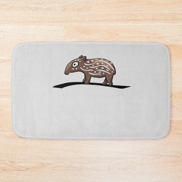 Item preview, Sweet Cute Cartoon Striped Baby Tapir designed and sold by Skizzenmonster.