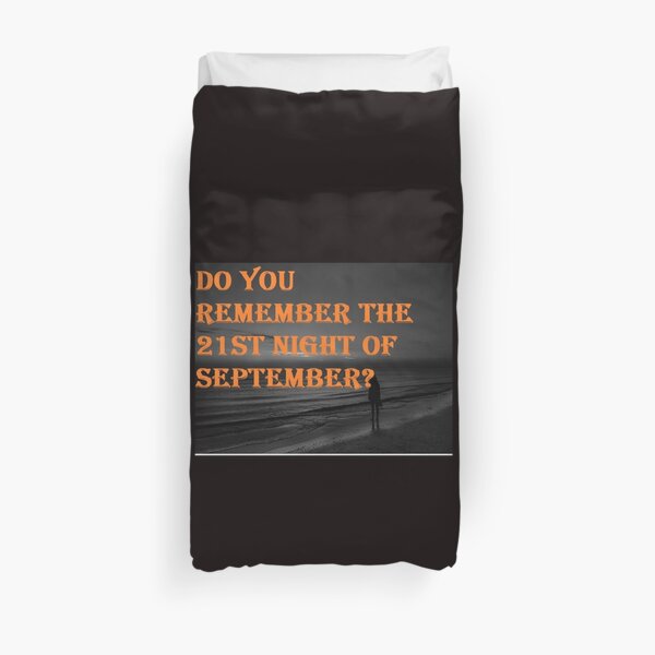 TAYLOR SWIFT SEPTEMBER Duvet Cover