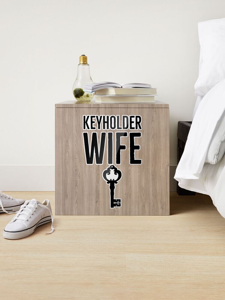 Key holder Wife Sticker for Sale by MatureShop72