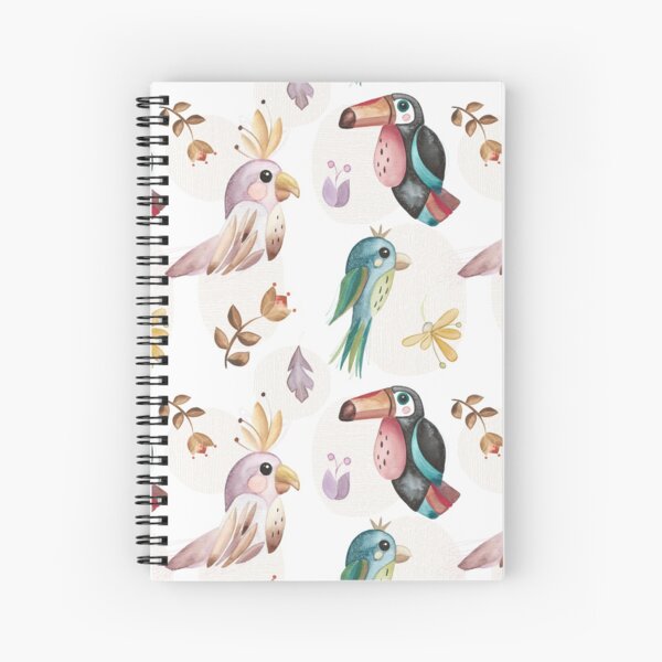 funny birds Spiralblock
