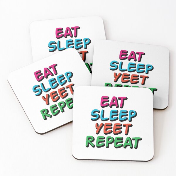 Item preview, Eat Sleep Yeet Repeat designed and sold by ZodesignArt.