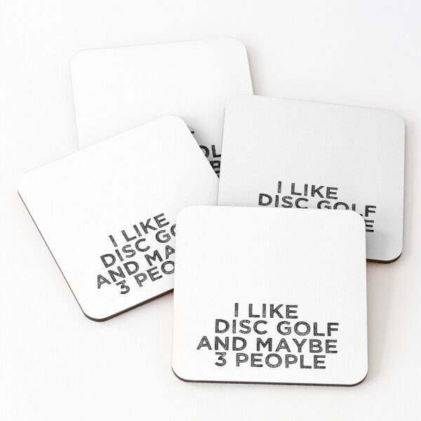 Item preview, Me gusta el golf de disco y tal vez 3 personas designed and sold by TeesYouWant.