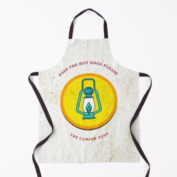 Item preview, Camping Lantern, "pass the hot dogs please" The Camper Zone designed and sold by tepalistings.