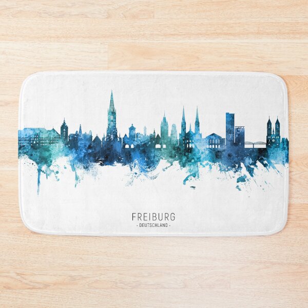 Item preview, Freiburg Germany Skyline designed and sold by ArtPrints.