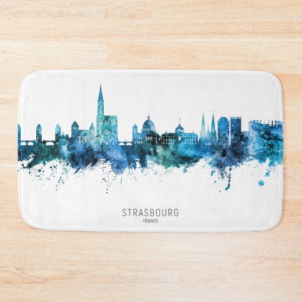 Item preview, Strasbourg France Skyline designed and sold by ArtPrints.