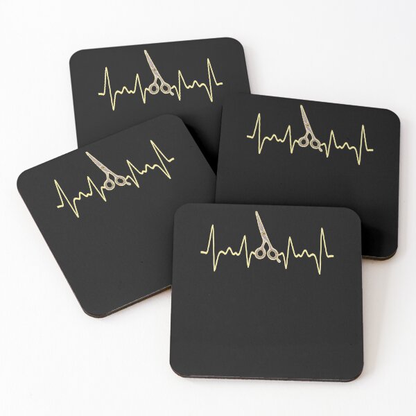 Item preview, Heartbeat Scissor Hairstylist  designed and sold by bestshirtdesign.