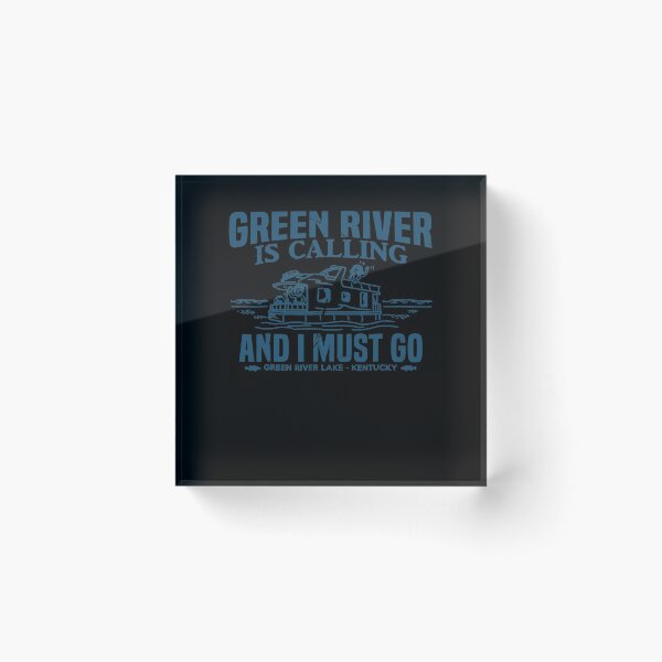 Item preview, Green River Lake Is Calling Shirt Kentucky Houseboat Boating designed and sold by RosaMapes.