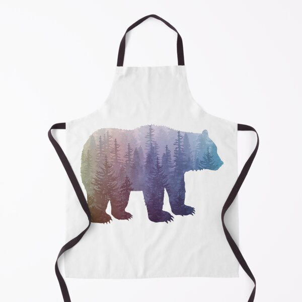 Item preview, Misty Forest Bear - colorful rainbow designed and sold by maryedenoa.