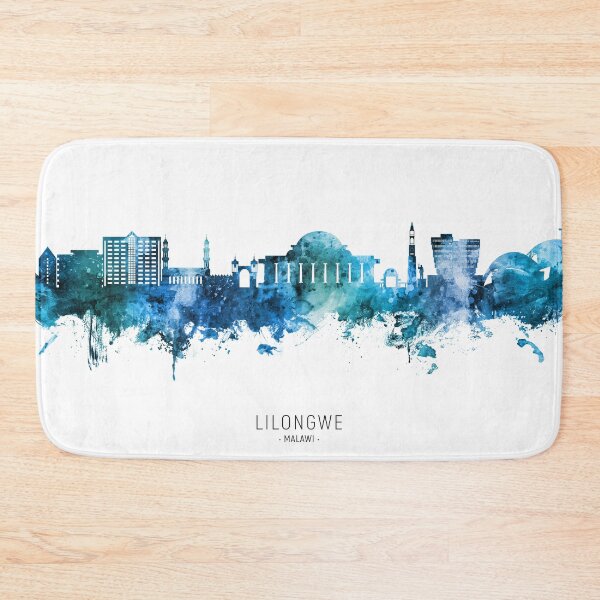 Item preview, Lilongwe Malawi Skyline designed and sold by ArtPrints.