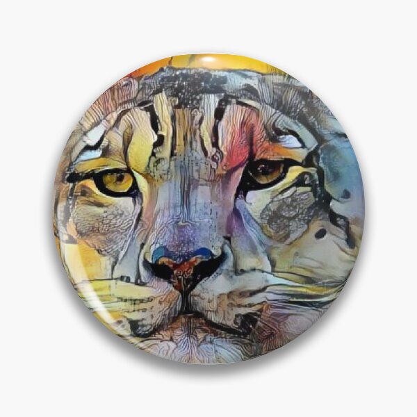 Item preview, Painted leopard  designed and sold by StudioCorvid.